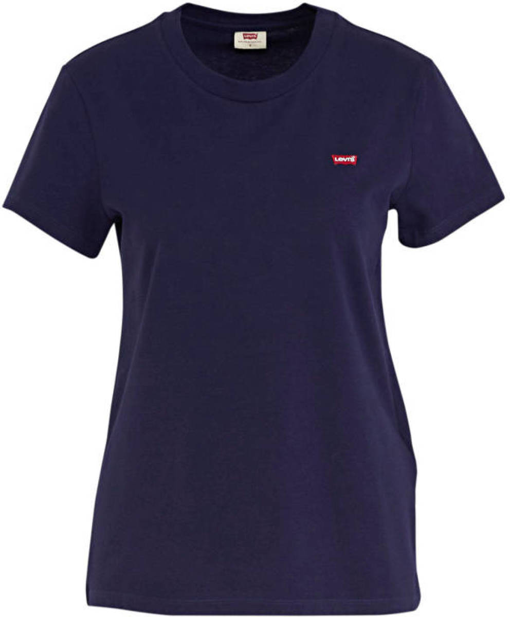 Levi's T-shirt met logo donkerblauw