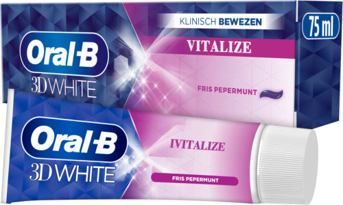 Oral-B 3D White Vitalizing Fresh tandpasta - 12 x 75 ml