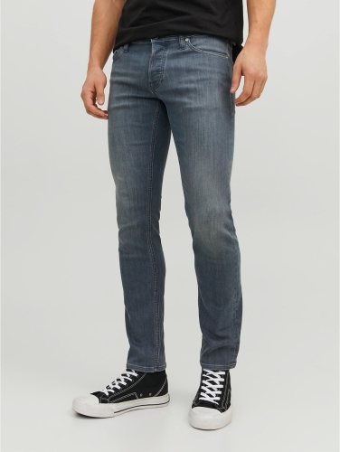 Jack & Jones JEANS INTELLIGENCE slim fit jeans JJIGLENN JJORIGINAL AM 862 grey denim