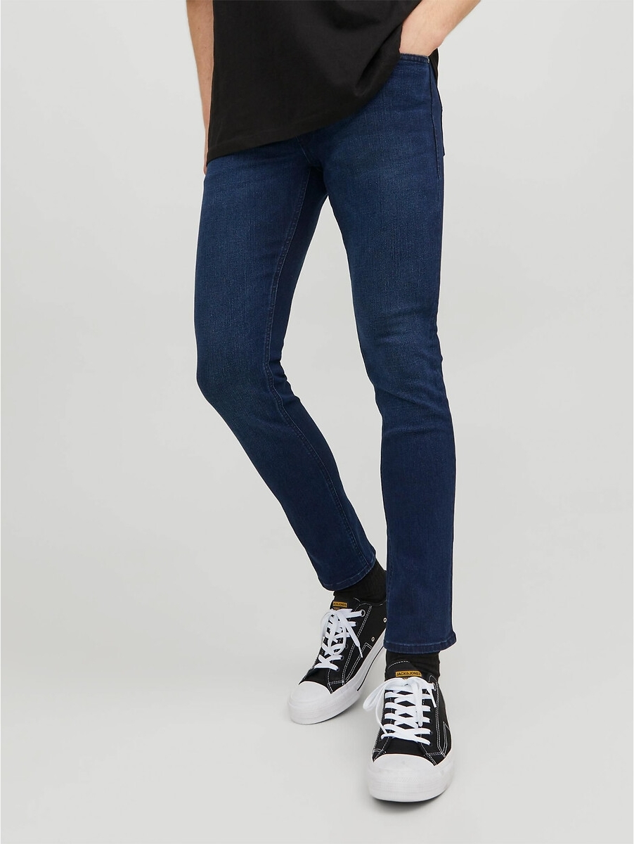 Jack & Jones JEANS INTELLIGENCE slim fit jeans JJIGLENN JJORIGINAL MF 775 blue denim