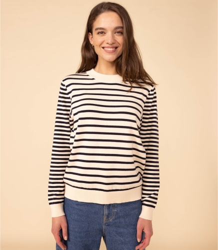 Petit Bateau Marinetrui met ronde hals
