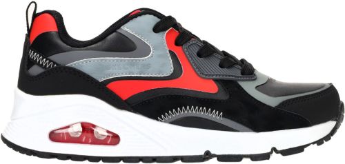 Skechers Uno Gen1 Sneaker Jongens Zwart/Rood/Multi