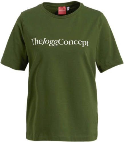 TheJoggConcept T-shirt donkergroen