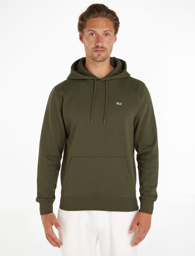 Tommy Jeans Hoodie Regular Fleece, bio katoen