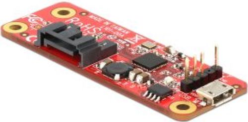 Delock 62626 Converter Raspberry Pi USB Micro-B female / USB Pin Header > SATA 7 Pin