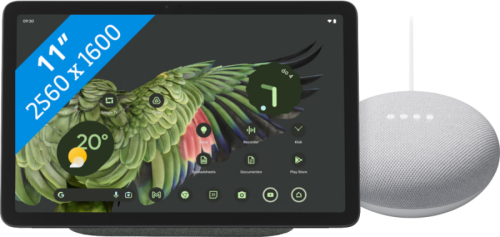Google Pixel Tablet 256GB Wifi Grijs + Nest Mini Wit