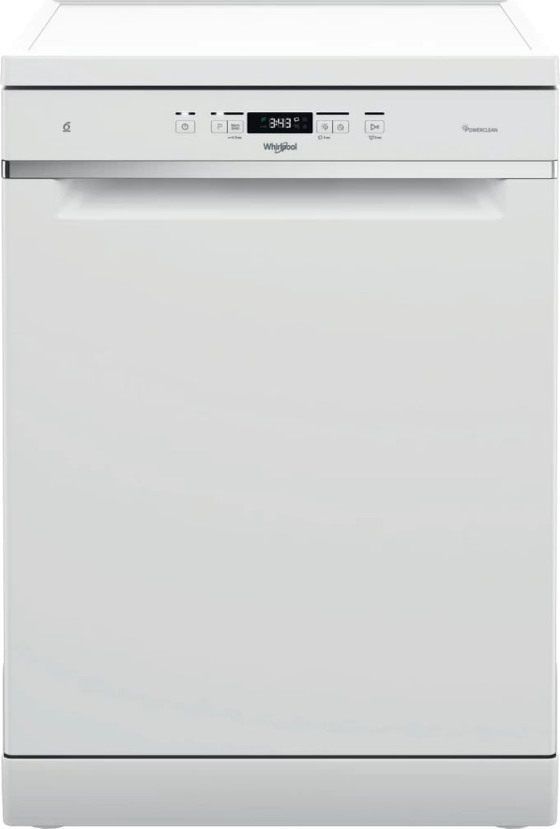 Whirlpool WFC3C42P Vrijstaande vaatwasser Wit