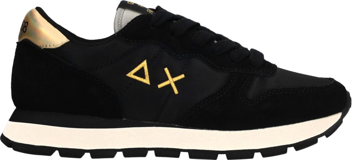 Sun68 Sun Ally Gold Girl Sneaker Dames Zwart