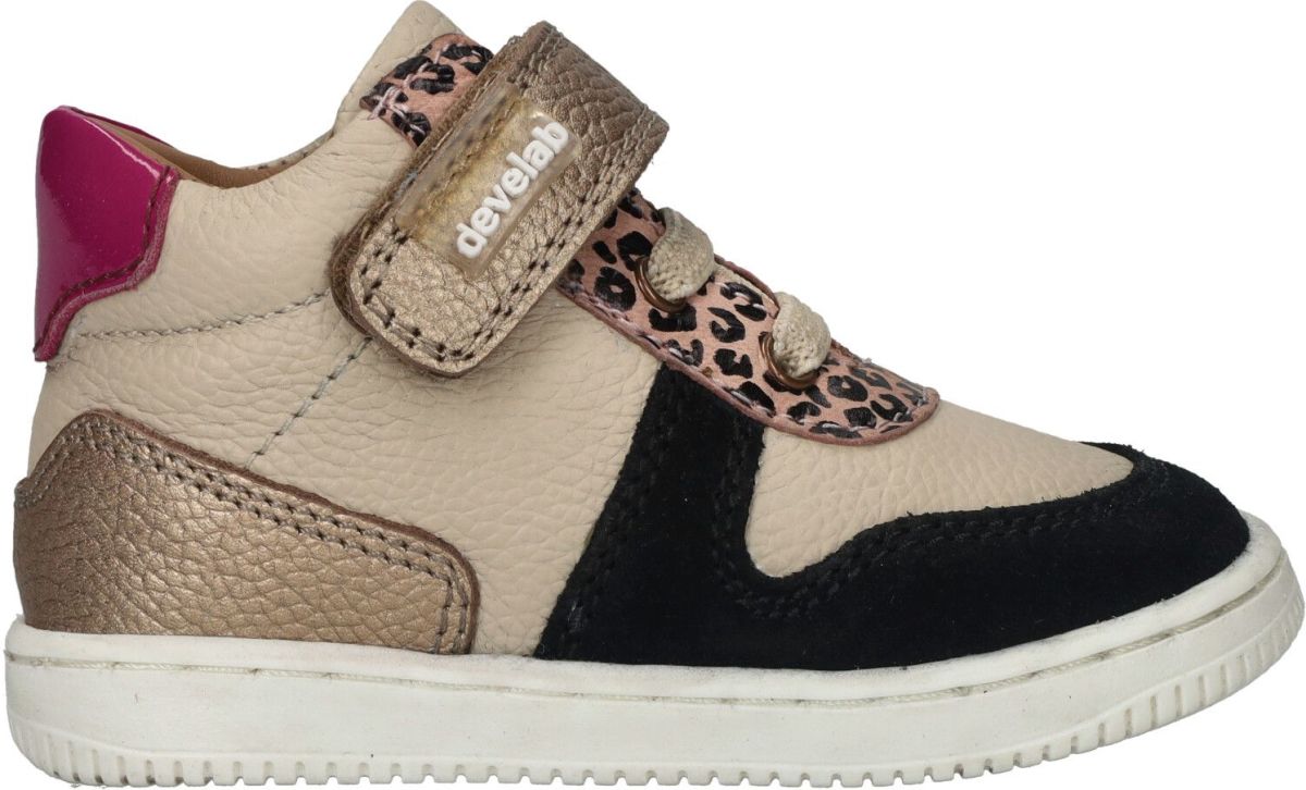 Develab First Step Sneaker Meisjes Beige