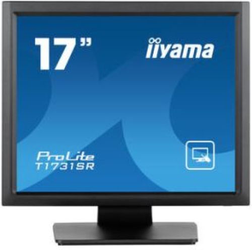 iiyama ProLite T1731SR-B1S computer monitor 43,2 cm (17 ) 1280 x 1024 Pixels SXGA LCD Touchscreen Zw