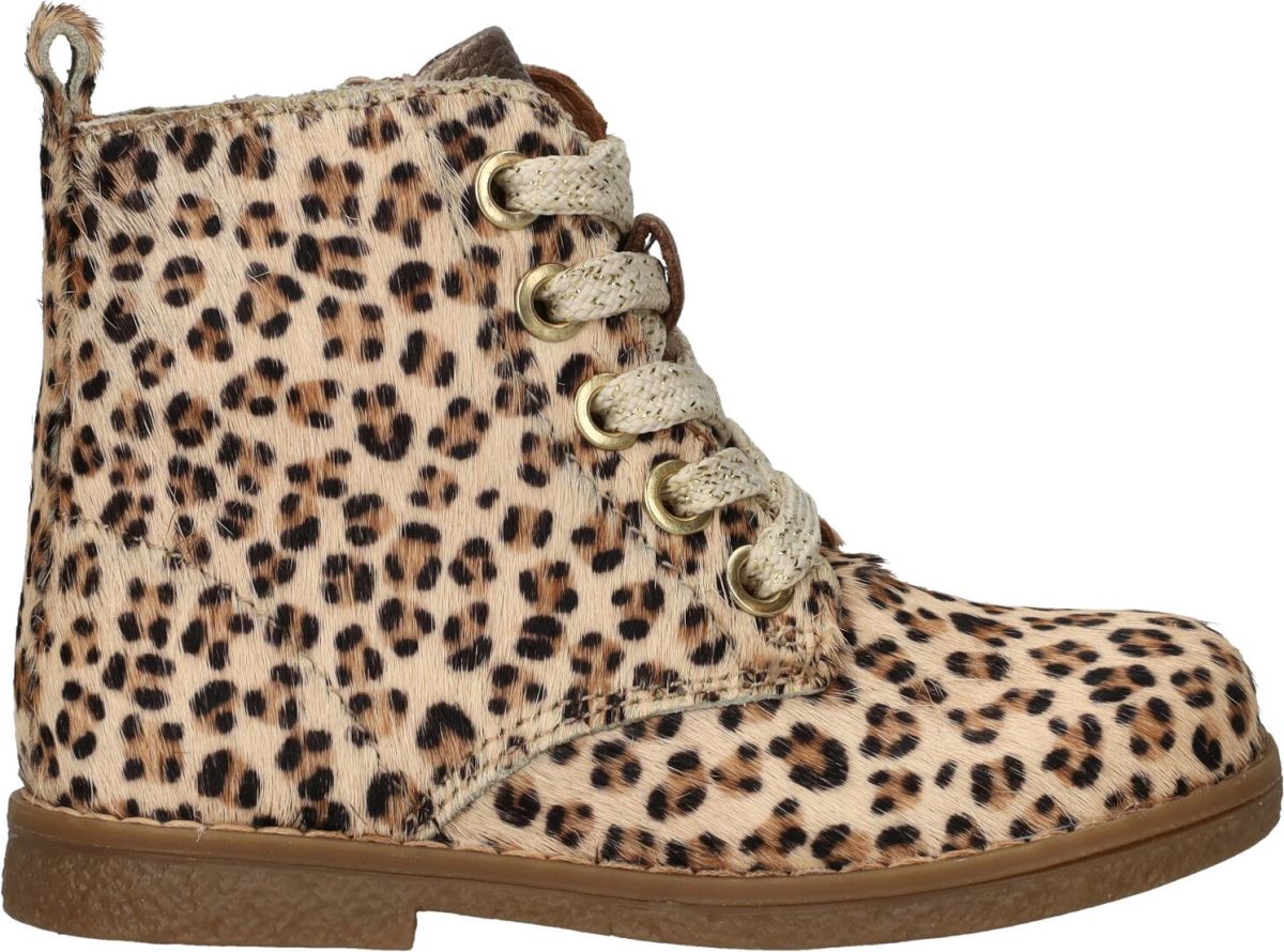 Ikke IK-KE Veterboot Meisjes Beige/Multi