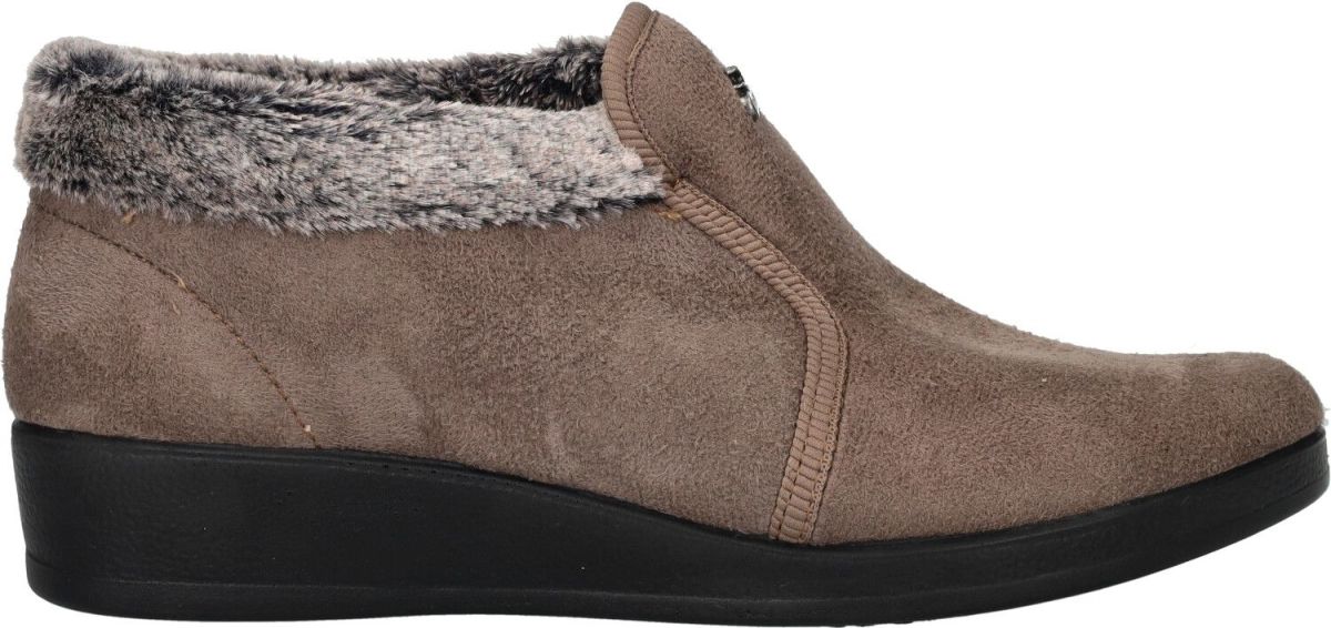 Belizia Pantoffel Dames Taupe