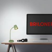 Briloner Tafellamp 7476 met GU10-fitting, limoengroen