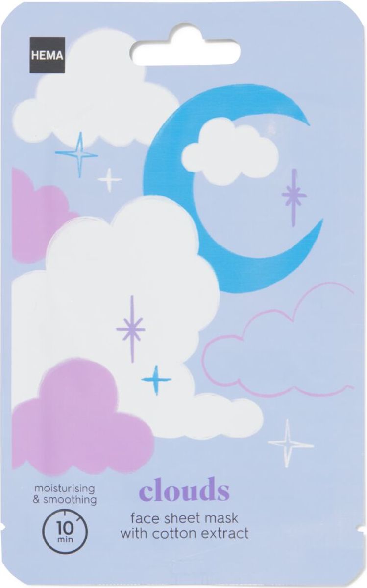 HEMA Sheet Gezichtsmasker Wolken