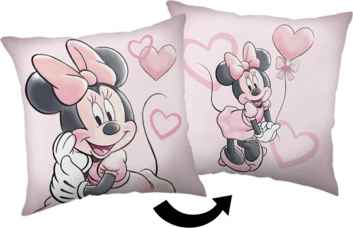 Disney Minnie Mouse Sierkussen Hart - 35 x 35 cm - Polyester