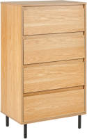 Beliani NIKEA - Commode-Lichte houtkleur-Vezelplaat, MDF