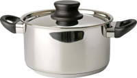 Mammoet Kookpan met deksel Cottage 20 cm 3.5 l Roestvrijstaal 1 stuk(s)