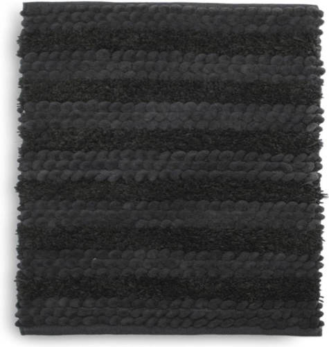 Heckett & Lane Roberto badmat - 60% katoen - 40% polyester - Badmat (60x60 cm) - Antraciet