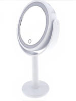 Benson Make-up spiegel wit met dimbare ledverlichting - Make-up spiegeltjes