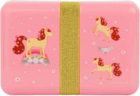Cookinglife Little Lovely broodtrommel Paard 18 cm polypropyleen roze