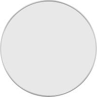 The Living Store Wandspiegel - Zilver - Ø50cm - Duurzaam glas en PVC