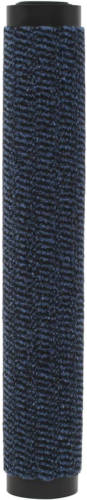 The Living Store Deurmat - Entreemat - Blauw - 60 x 150 cm - anti-slip rubber