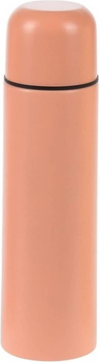Excellent Houseware RVS thermoskan/isoleerkan 500 ml oranje - Thermoskannen