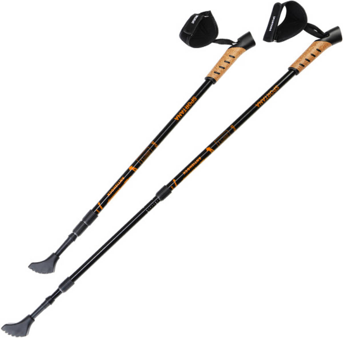 Sportana , nordic walking stokken, oranje