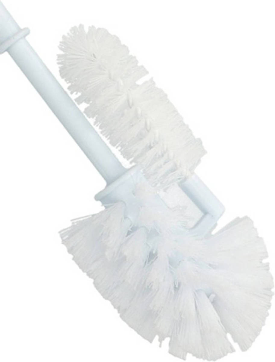 Gerimport 1x Basic wc borstels / toiletborstels met randreiniger 37 cm - Toiletborstels