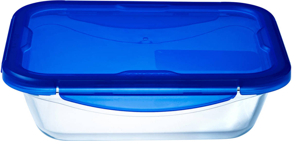 Pyrex Cook & GO ovenschaal - met deksel - 20 x 15 x 5 cm - 0,8 liter