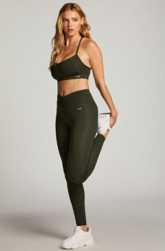 Hunkemöller HKMX sportlegging met hoge taille Groen