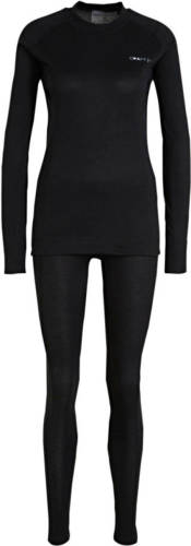 Craft thermo ondergoed zwart (set)