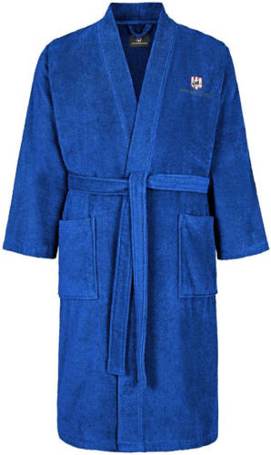 Jan Vanderstorm badstof badjas Janning blauw