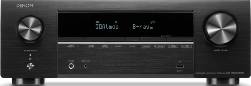 Denon AVR-X1800H DAB Receiver Zwart