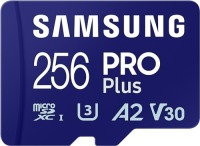 Samsung PRO Plus 256GB (2023) microSDXC + SD Adapter Micro SD-kaart