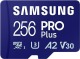 Samsung PRO Plus 256GB (2023) microSDXC + SD Adapter Micro SD-kaart