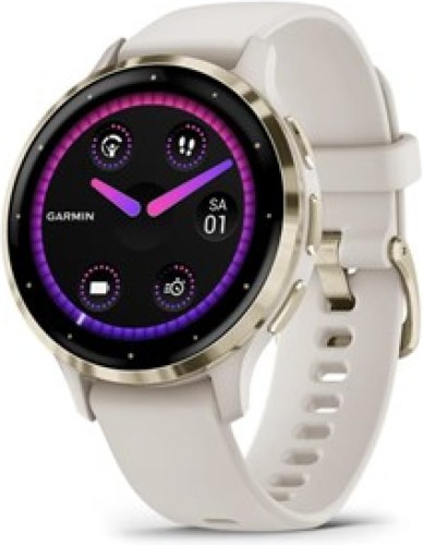 Garmin Venu 3S - Goud/wit