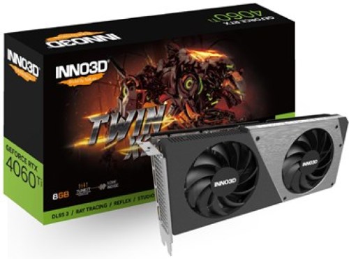 INNO3D GeForce RTX 4060 Ti 8GB TWIN X2 (DLSS 3)
