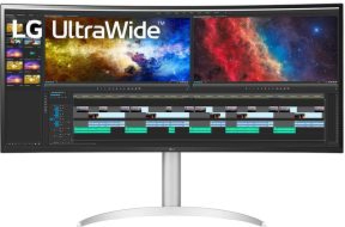 LG 38BQ85C-W computer monitor 95,2 cm (37.5 ) 3840 x 1600 Pixels Quad HD+ Wit