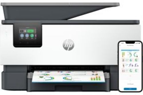 HP OfficeJet Pro 9120b All-in-One printer, Kleur, Printer voor Thuis en thuiskantoor, Printen, kopië