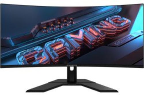 Gigabyte GS34WQC computer monitor 86,4 cm (34 ) 3440 x 1440 Pixels Wide Quad HD LCD Zwart