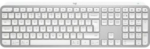 Logitech MX Keys S toetsenbord RF-draadloos + Bluetooth QWERTY US International Aluminium, Wit