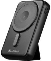 Sandberg Mag Wireless Powerbank 10000 10000 mAh Draadloos opladen Zwart