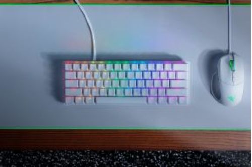 Razer Huntsman Mini toetsenbord USB QWERTY Engels Wit