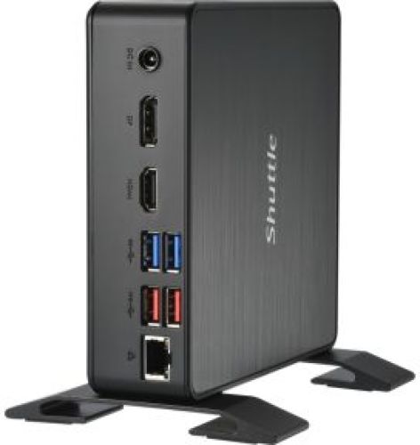 Shuttle XPC Nano PC NC40U3, Intel Core i3-1215U, 1x HDMI, 1x DP,1xUSB-C/DP, 6x USB3.2, 1x 2.5 bay,