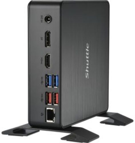 Shuttle XPC Nano PC NC40U7, Intel Core i7-1255U, 1x HDMI, 1x DP,1xUSB-C/DP, 6x USB3.2, 1x 2.5 bay,