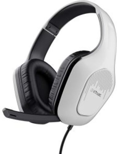 Trust GXT 415W Zirox Headset Bedraad Hoofdband Gamen Wit