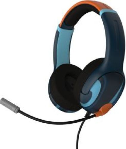 PDP Airlite Glow Headset Bedraad Hoofdband Gamen Zwart, Blauw, Oranje