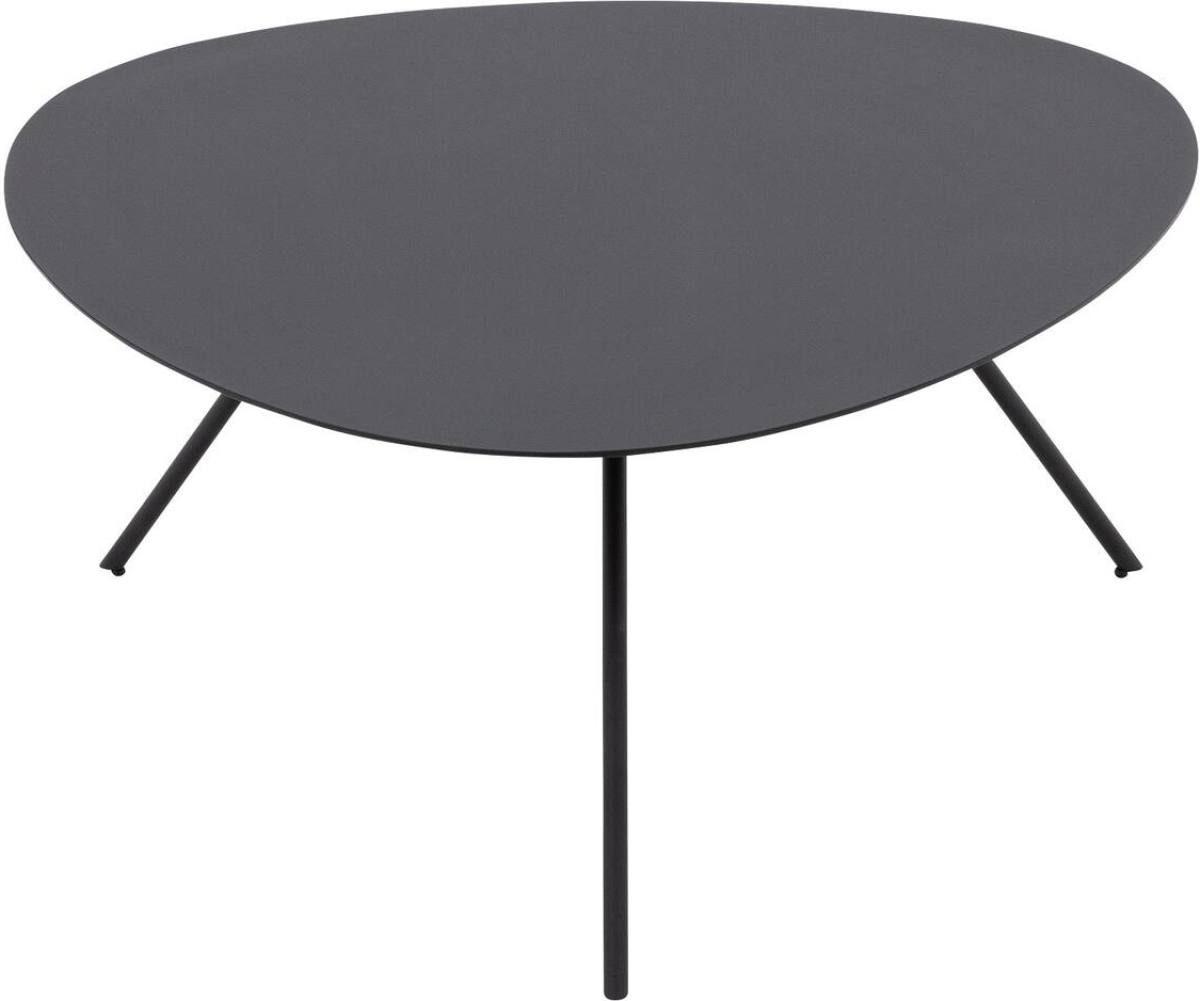Goossens Salontafel Olivia organisch, metaal blauw, modern design, 49 x 35 x 49 cm