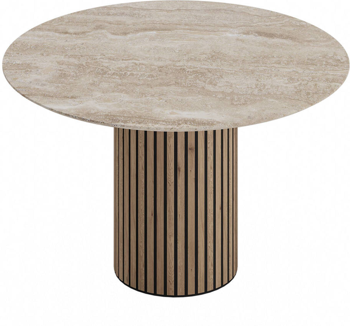 Goossens Eettafel Dash, Rond 130 cm
